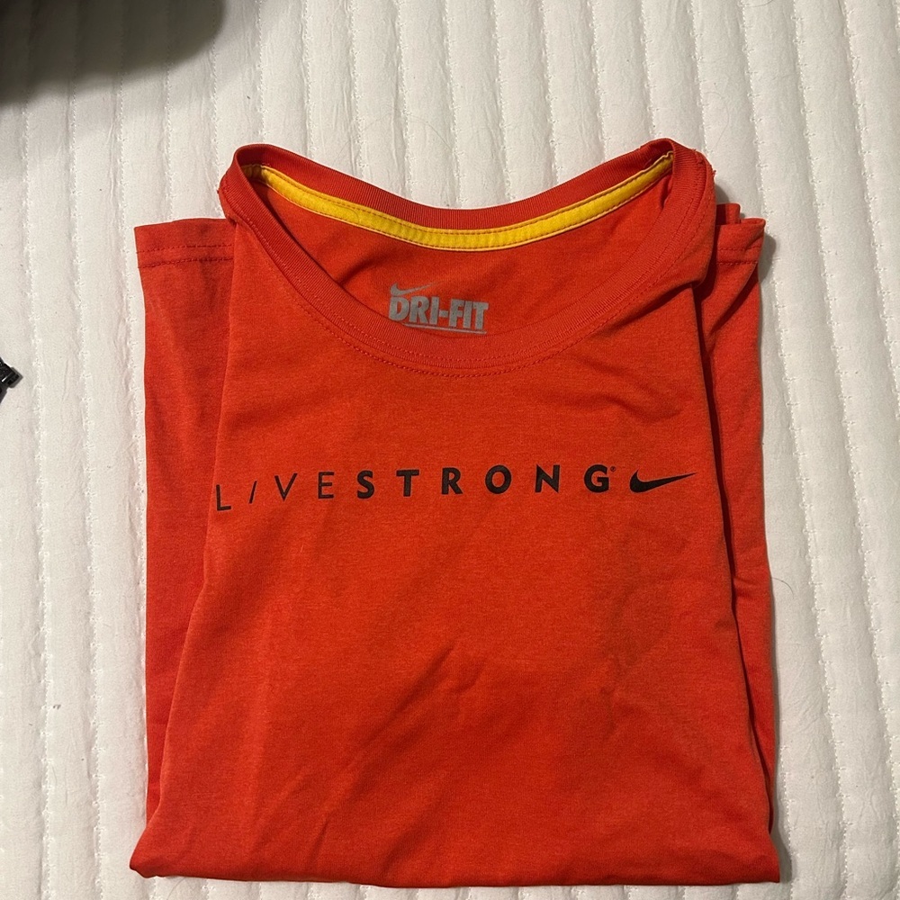 Nike LIVESTRONG Dri-Fit Red T-Shirt